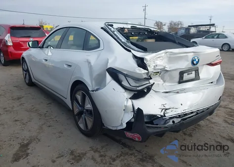 2024 BMW I4 Gran Coupe Edrive40 z USA, uszkodzony, nr VIN WBY73AW00RFT14971